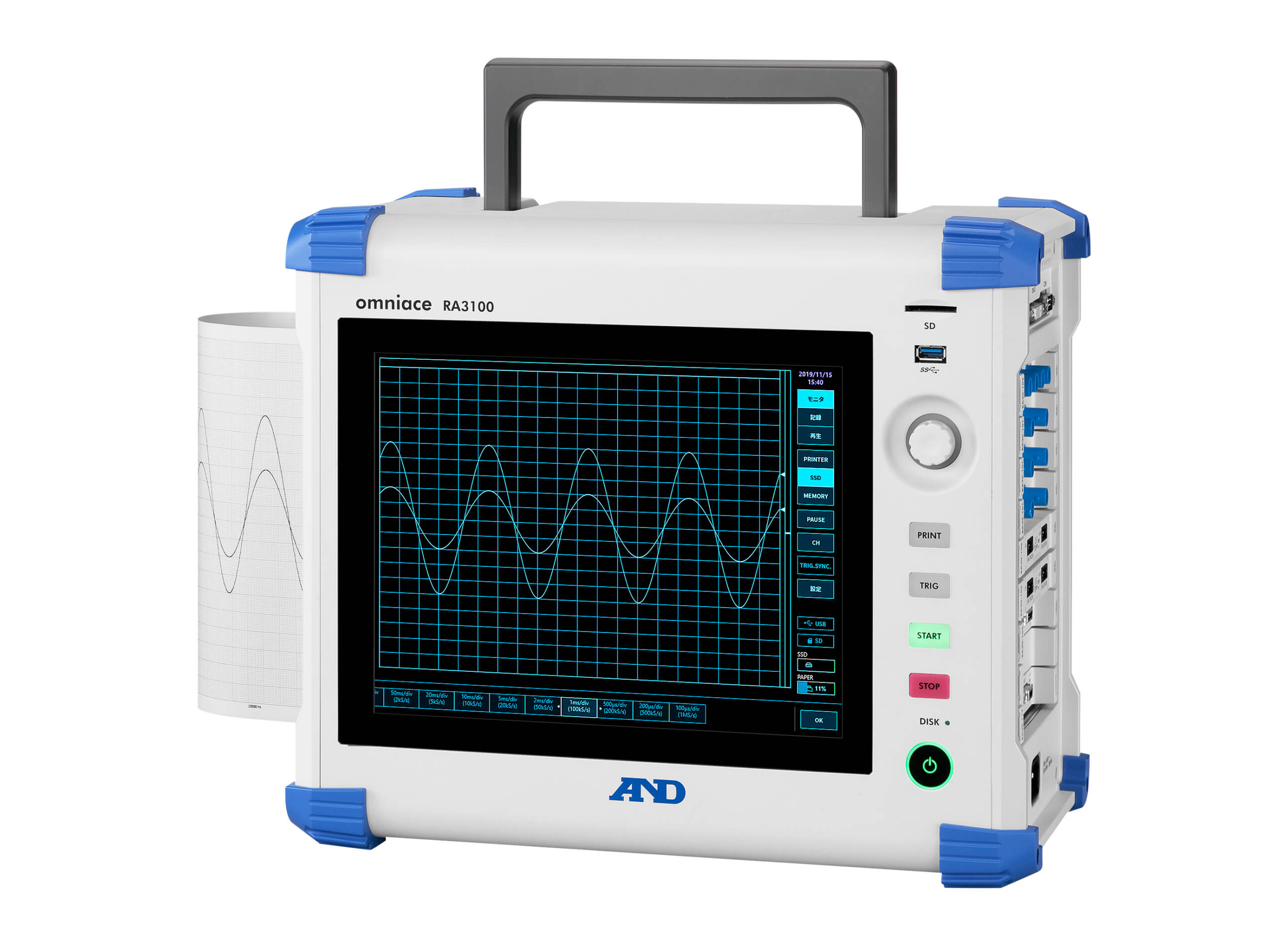 Data Acquisition System Omniace RA3100